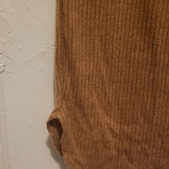 Ashley Stewart Ribbed Shirttail Sweaterdress - Picture 4 of 5